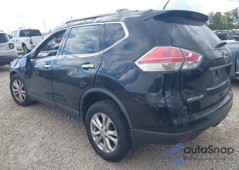 2015 Nissan Rogue Sv from USA, damaged, VIN KNMAT2MV4FP563792